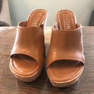 Italian Shoemakers brand camel wedges